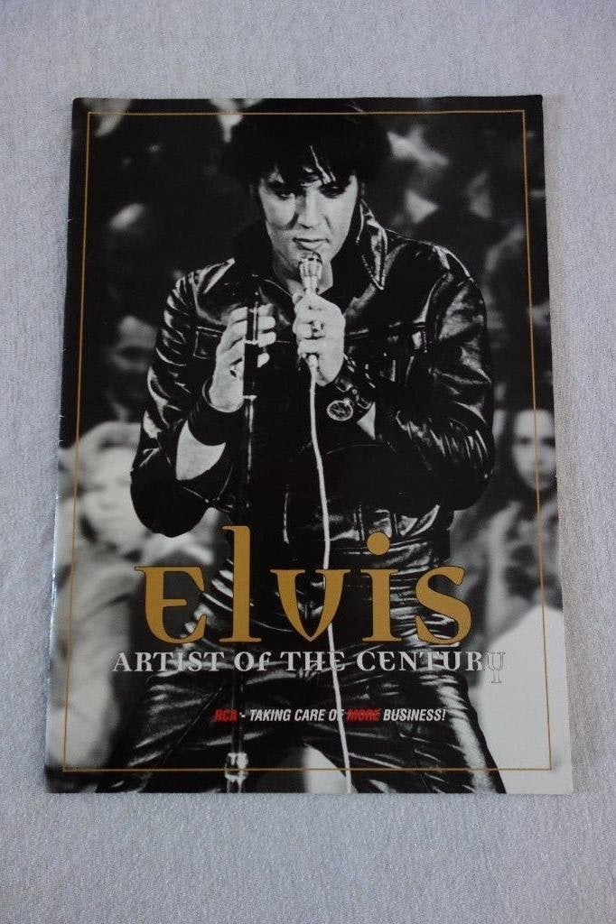 Elvis artist of the century RCA., Ophalen of Verzenden, Zo goed als nieuw, Boek, Tijdschrift of Artikel
