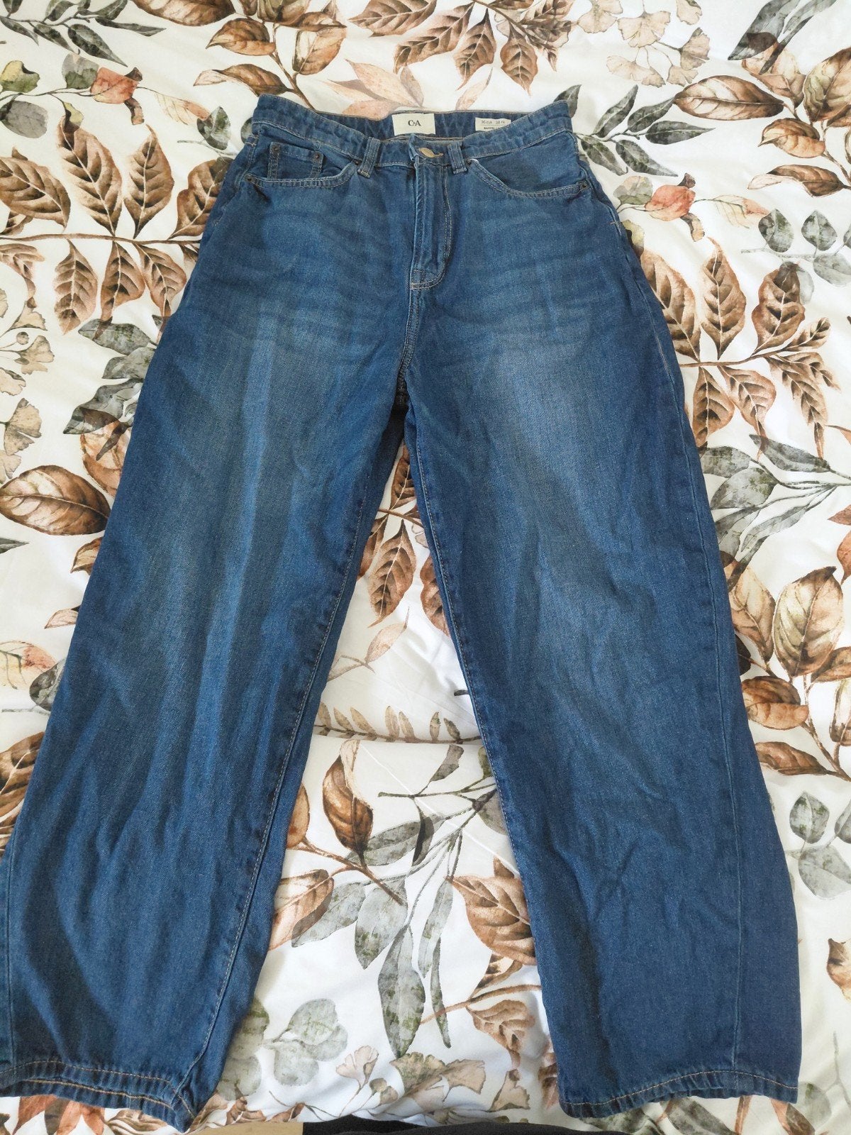 C&A broek, Kleding | Dames, Ophalen, Zo goed als nieuw, Blauw