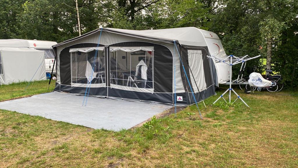 Dorema Garda de Luxe 240 voor tent - maat 13 (950-975 cm), Ophalen, Gebruikt