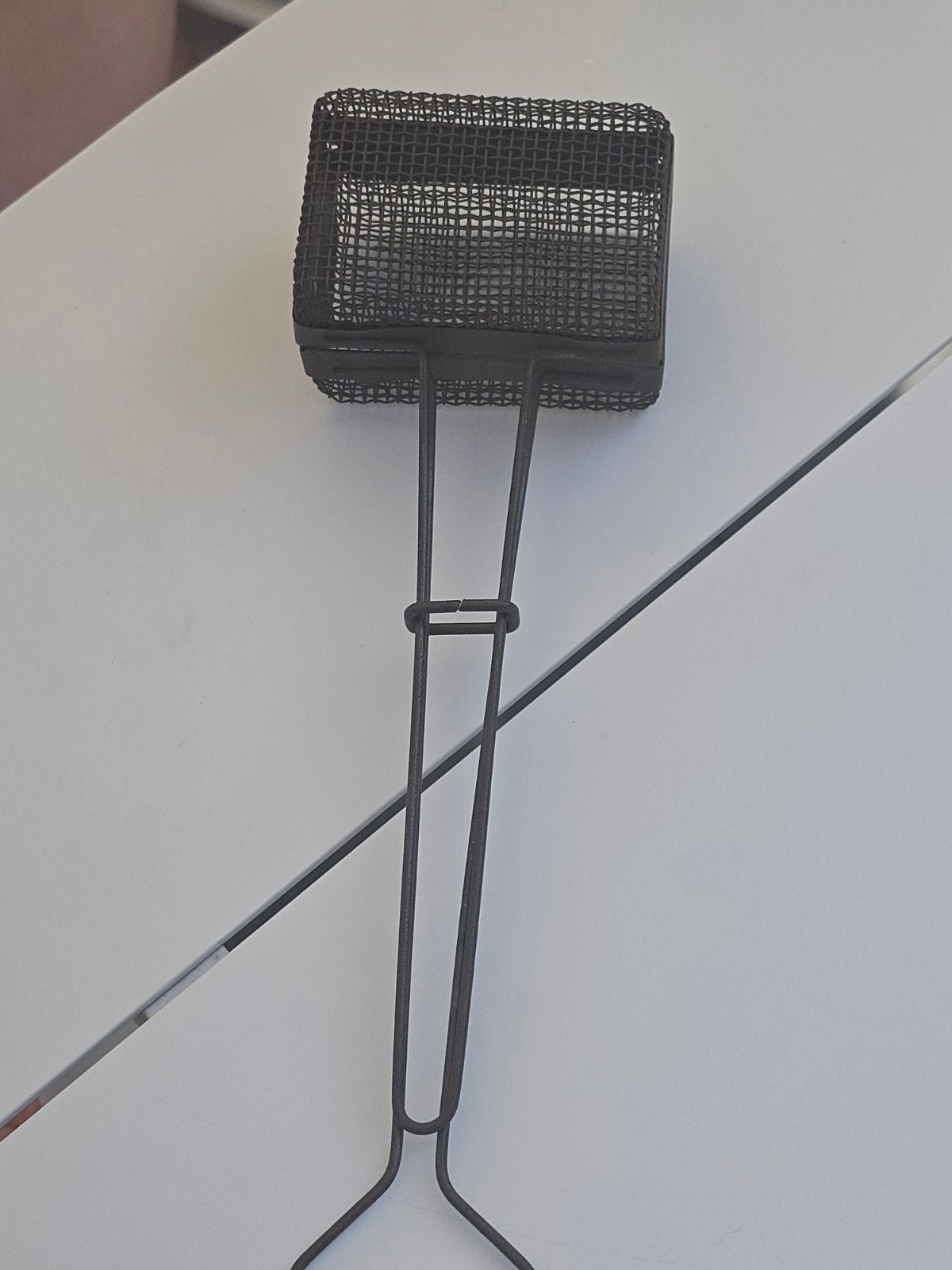 Antieke stalen zeepklopper in topstaat €29, Antiek en Kunst, Ophalen of Verzenden