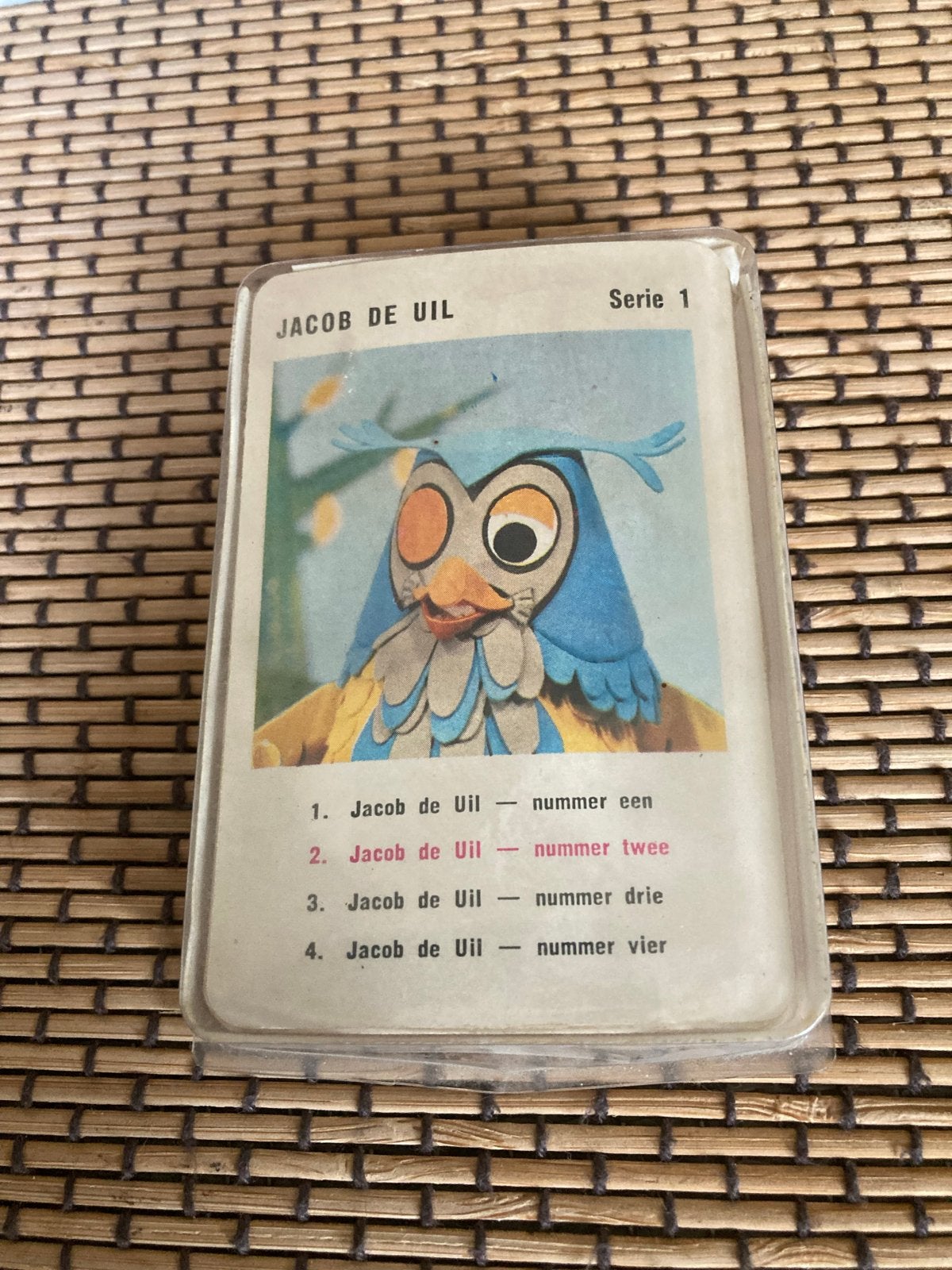 Vintage Fabeltjeskrant kwartet 1968, mist 1 kaart!, Ophalen of Verzenden, Gebruikt