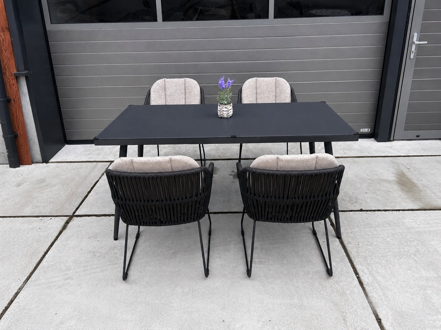 Compleet nieuwe luxe tuinset van LIFE Outdoor Living, Tuin en Terras, Tuinsets en Loungesets, Zo goed als nieuw, Tuinset, Aluminium