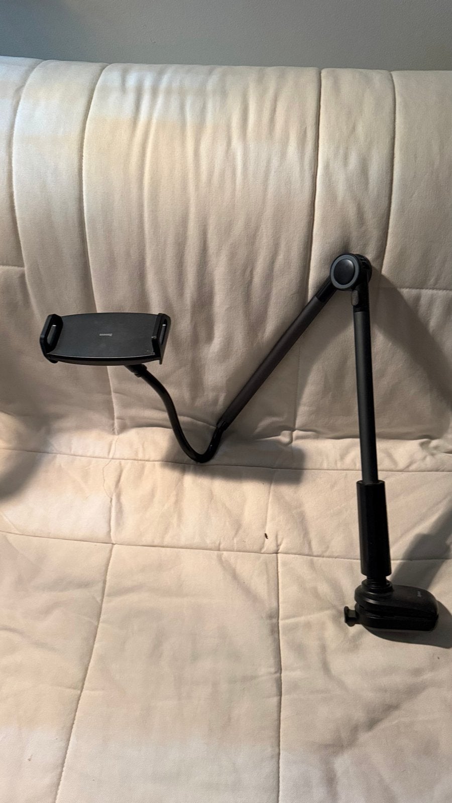 Verstelbare Telefoon/Tablet Houder met Flexibele Arm, Ophalen of Verzenden, Zo goed als nieuw, Overige typen, Apple