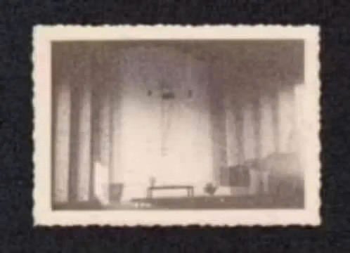 Foto Hoograven Utrecht Kerk Interieur., Verzamelen, Foto, Ophalen of Verzenden, Zo goed als nieuw, 1940 tot 1960