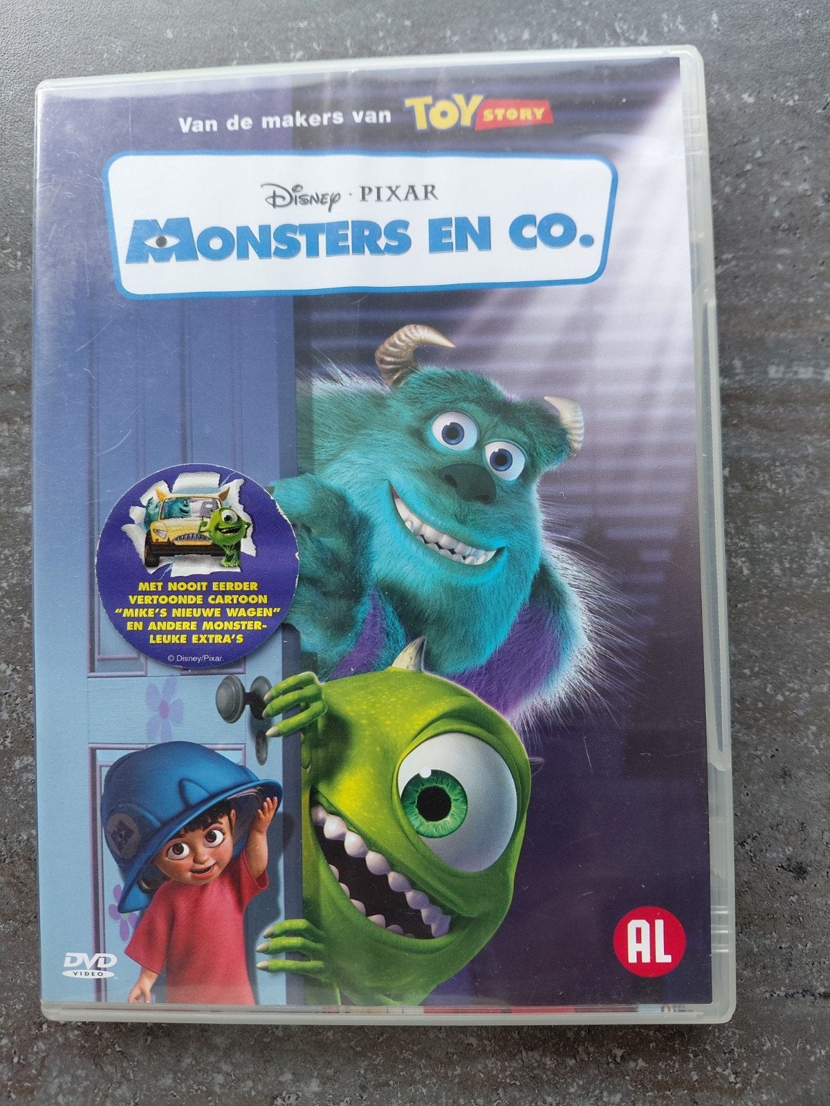 Dvd Monster en co., Alle leeftijden, Ophalen of Verzenden, Zo goed als nieuw
