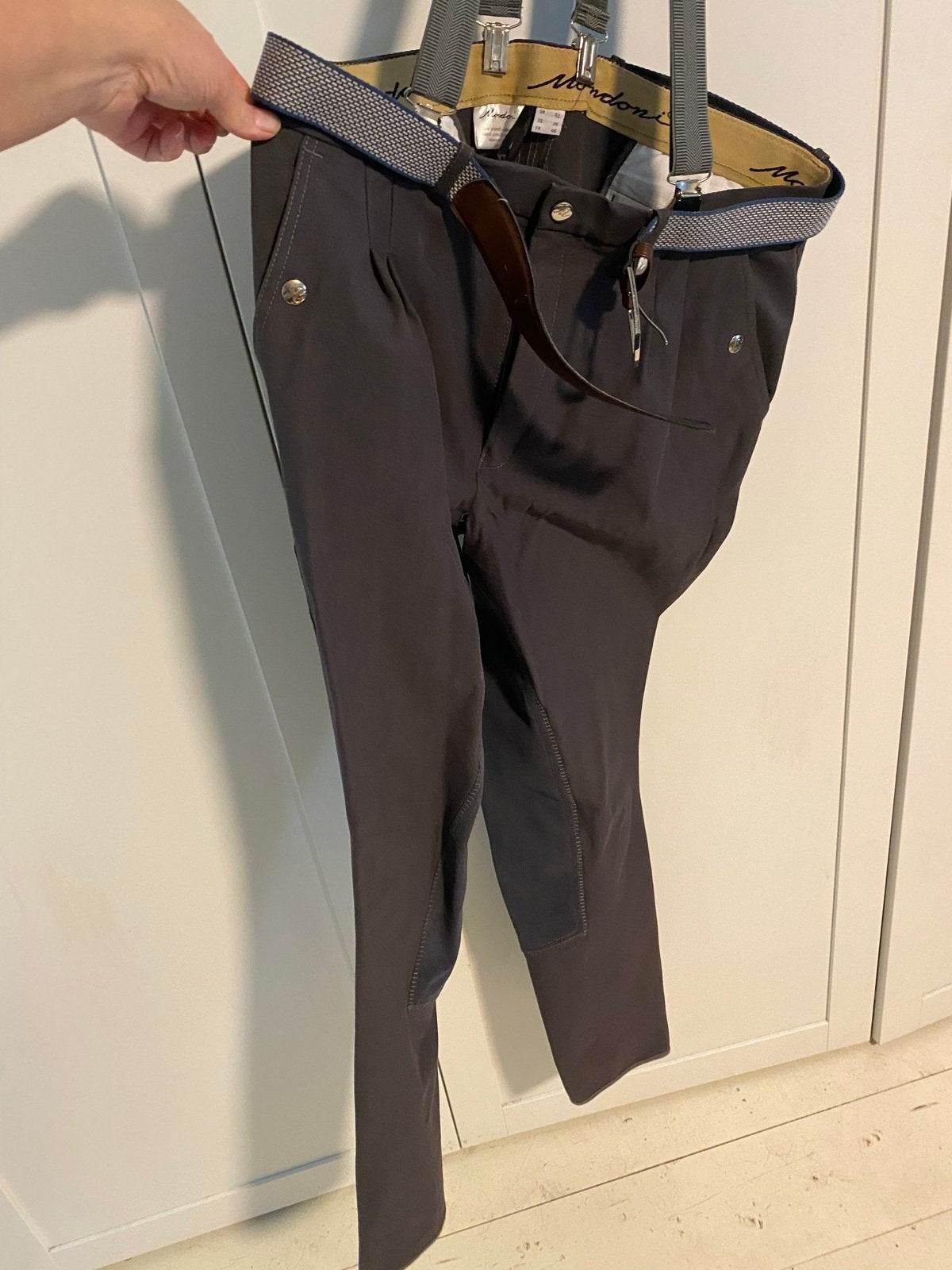 Mondoni rijbroek heren 52, Dieren en Toebehoren, Zo goed als nieuw, Heren, Dressuur, Onderkleding