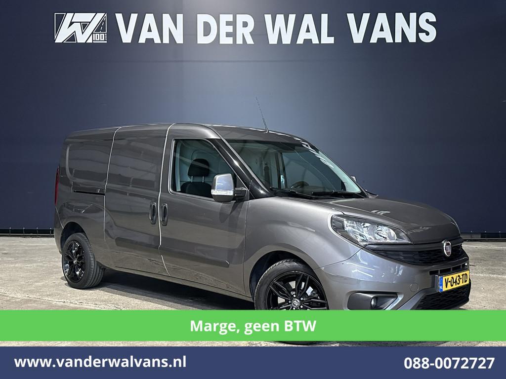 Fiat Doblò Cargo 1.6 MJ*MARGE, Geen BTW* 105pk L2H1 Maxi SX, Voorwielaandrijving, Parkeersensor, Stof, Gebruikt