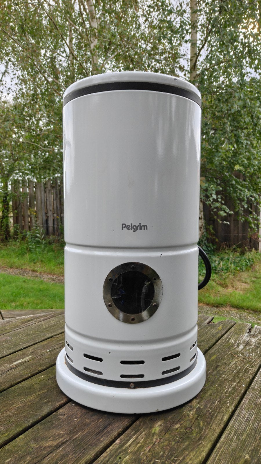 Mooie krachtige pelgrim gaskachel!, Huis en Inrichting, Kachels, Ophalen, Gebruikt, Gas, Vrijstaand