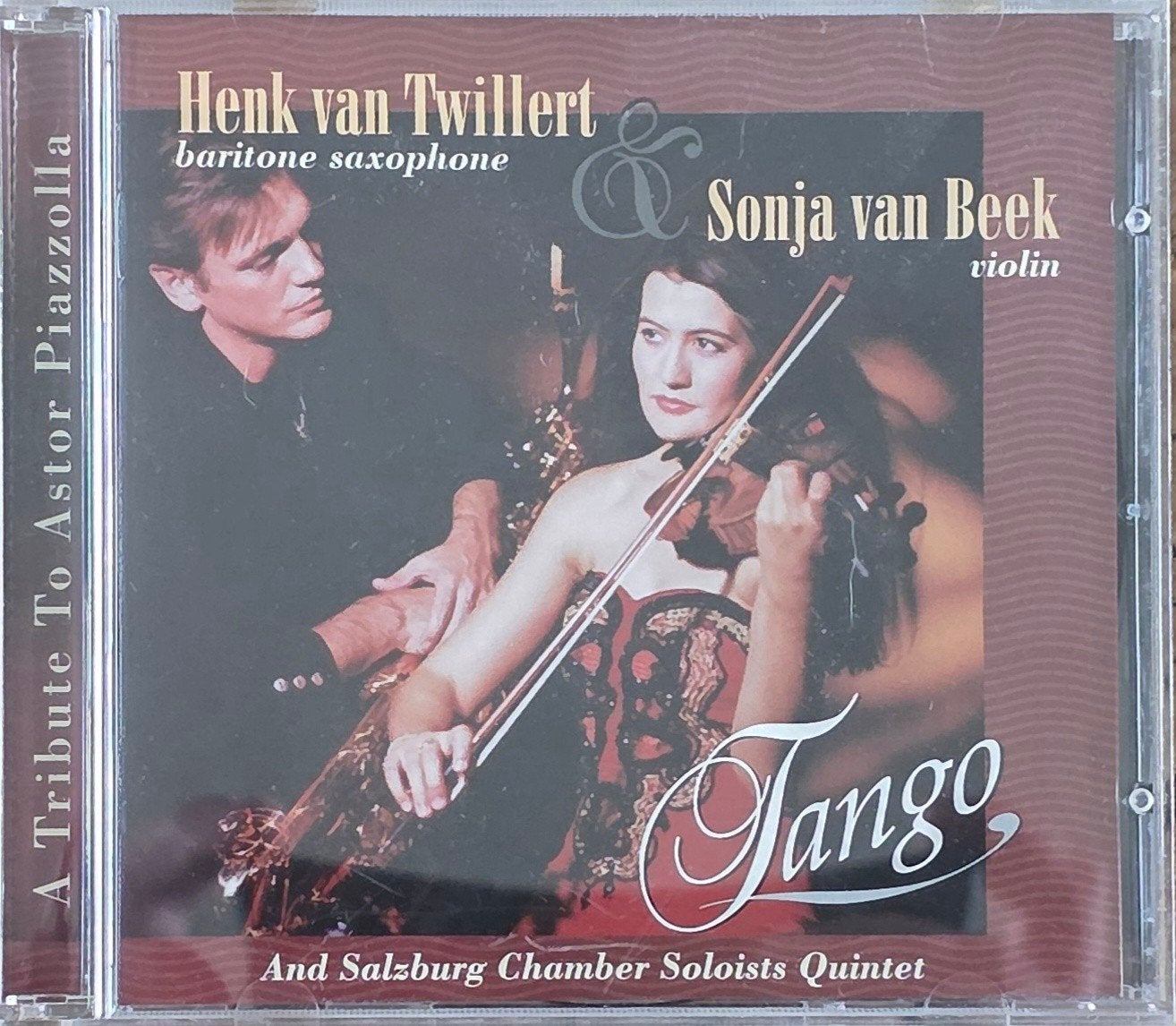 CD: Henk van Twillert & Sonja van Beek - Piazzolla tribute, Ophalen of Verzenden, Modernisme tot heden, Zo goed als nieuw, Kamermuziek