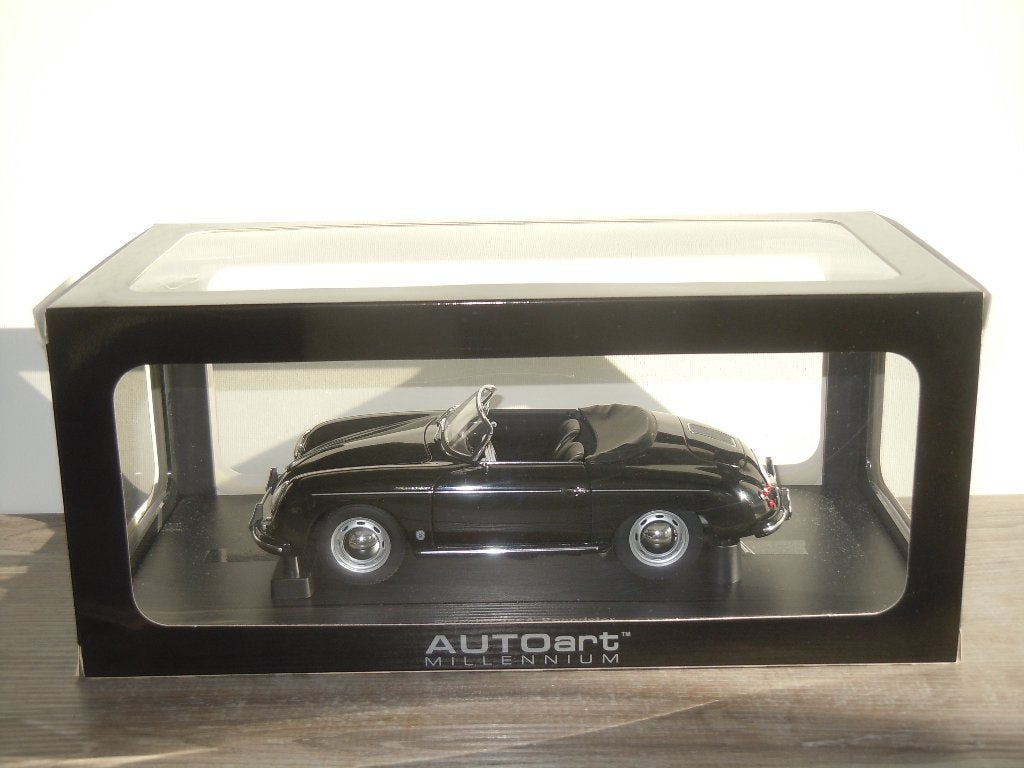 Porsche 356A Speedster European - AutoArt 77863 - 1:18, Duitsland, Zo goed als nieuw, X, Autoart