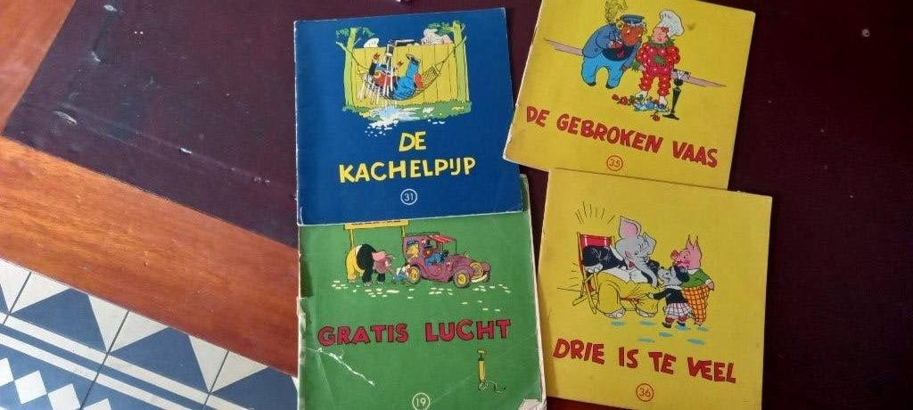 Flipje Tiel boekjes nrs. 19, 31, 35 en 36, Boeken, Flipje Tiel, Meerdere stripboeken, Ophalen, Gelezen
