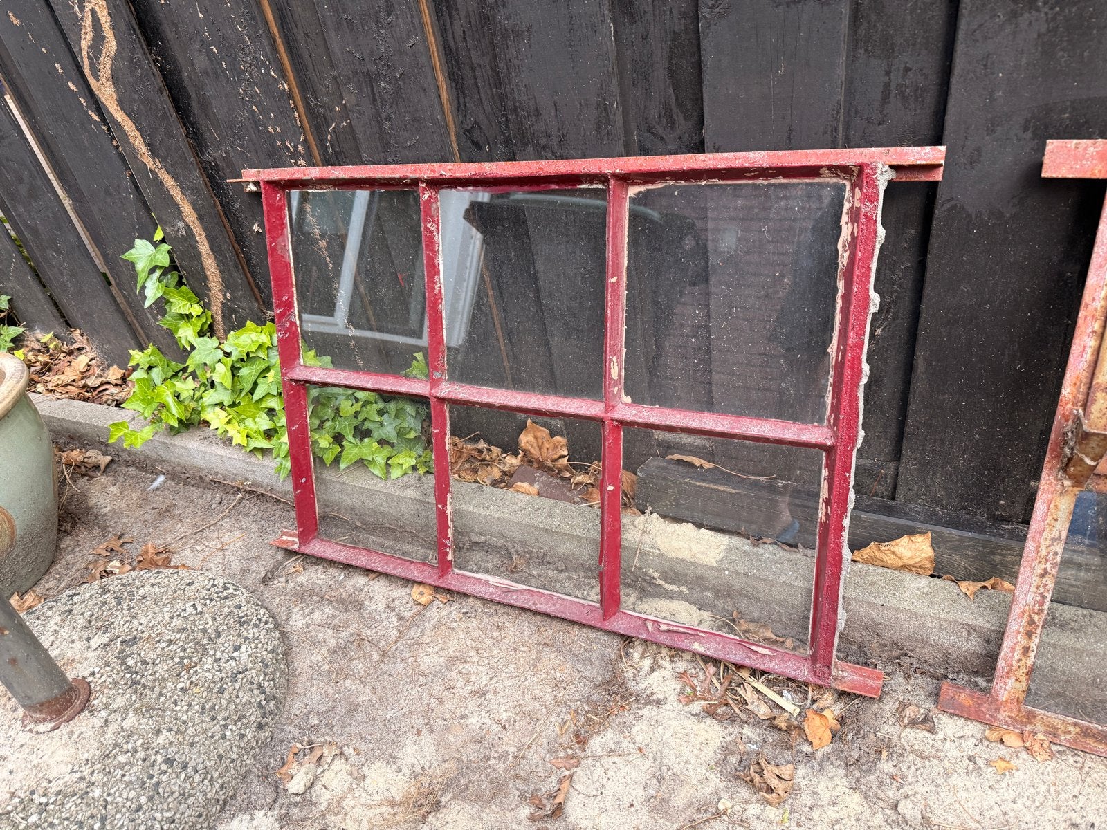 Stalen ramen, Doe-het-zelf en Verbouw, Glas en Ramen, Ophalen, Gevelraam of Ruit, Gebruikt, Minder dan 80 cm