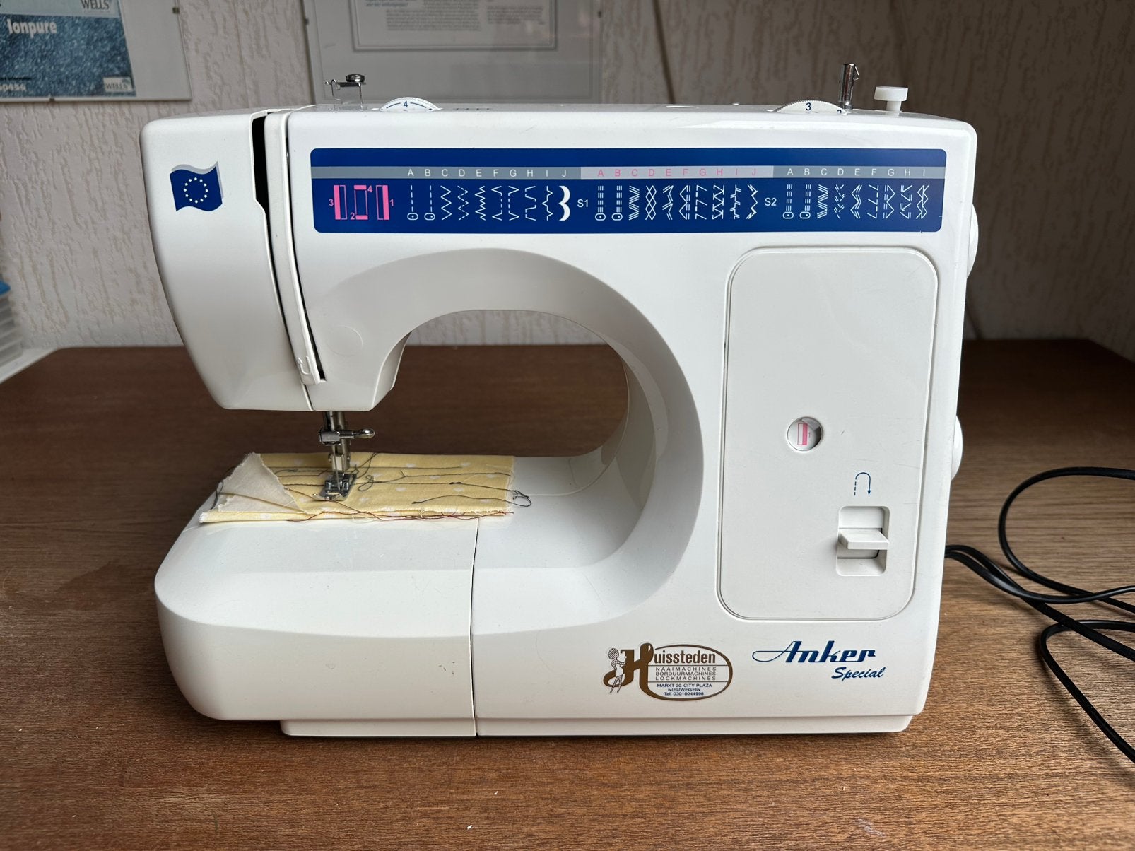 Anker Naaimachine, Hobby en Vrije tijd, Ophalen, Gebruikt, Naaimachine, Overige merken