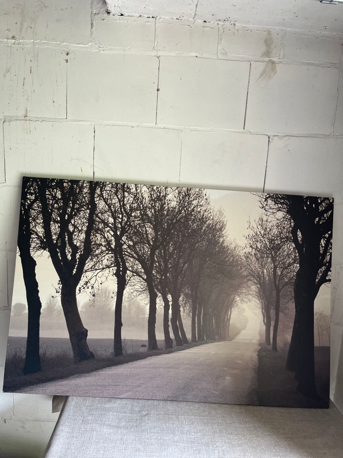 Mooi groot schilderij op doek., Ophalen