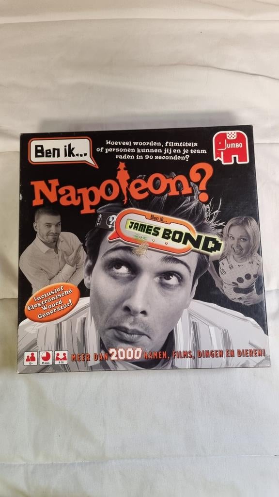 Ben ik... Napoleon? - Jumbo gezelschapsspel, Vijf spelers of meer, Ophalen of Verzenden, Gebruikt, Jumbo