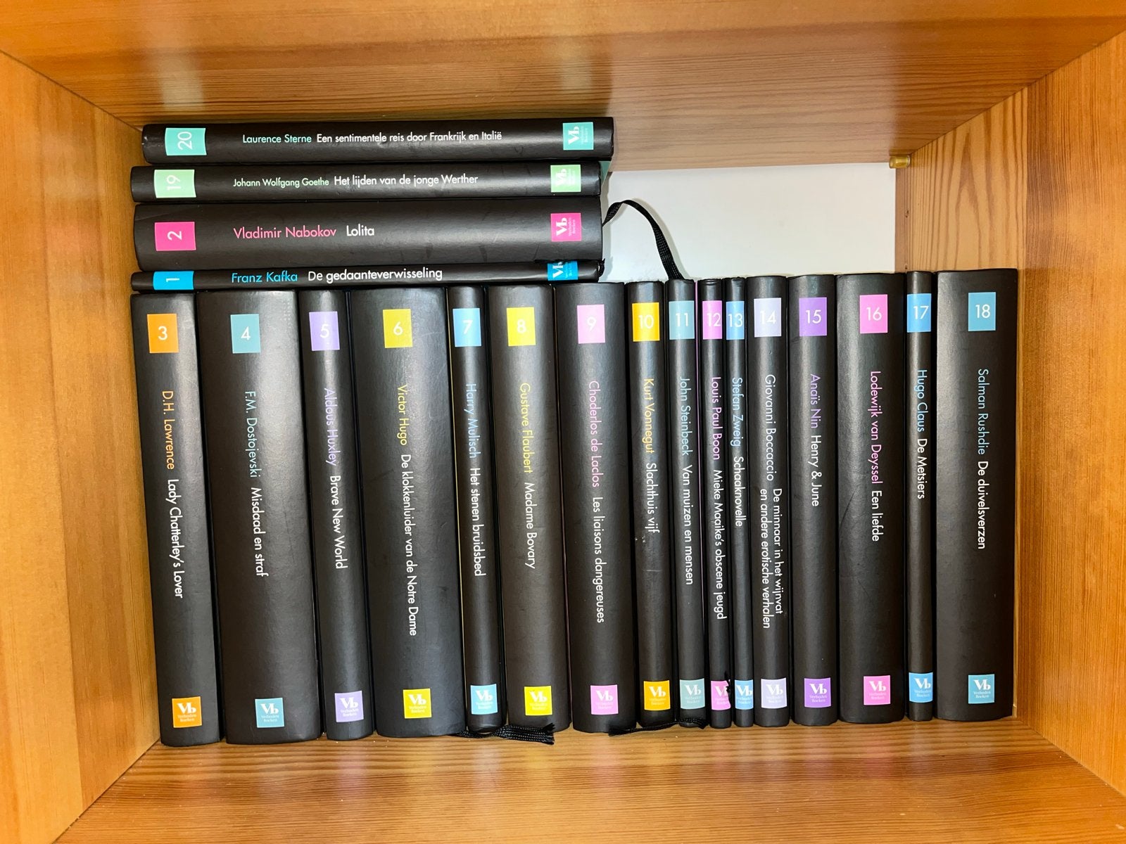 Diverse collectie literaire klassiekers (20 boeken), Ophalen, Zo goed als nieuw, Nederland