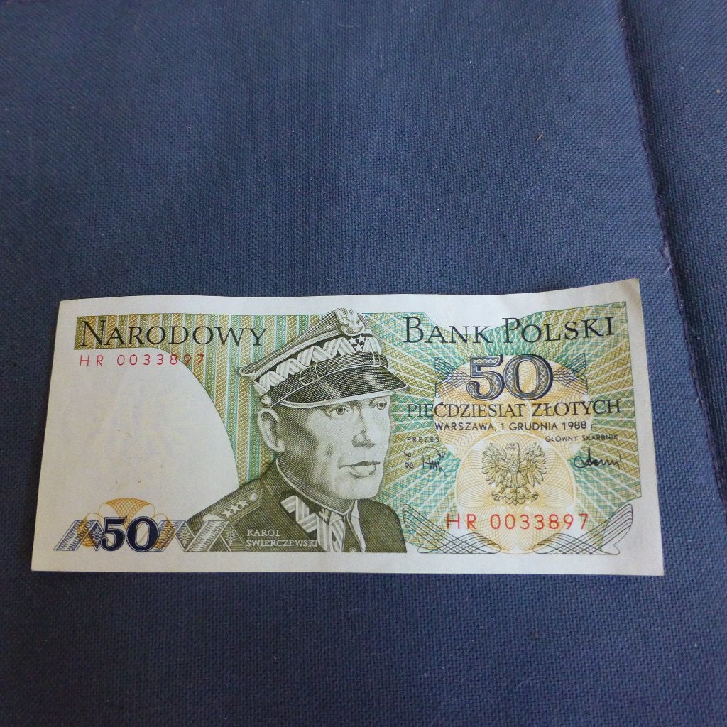 Bank Biljet uit Polen 50 Zlotych, Ophalen of Verzenden, Polen, Los biljet
