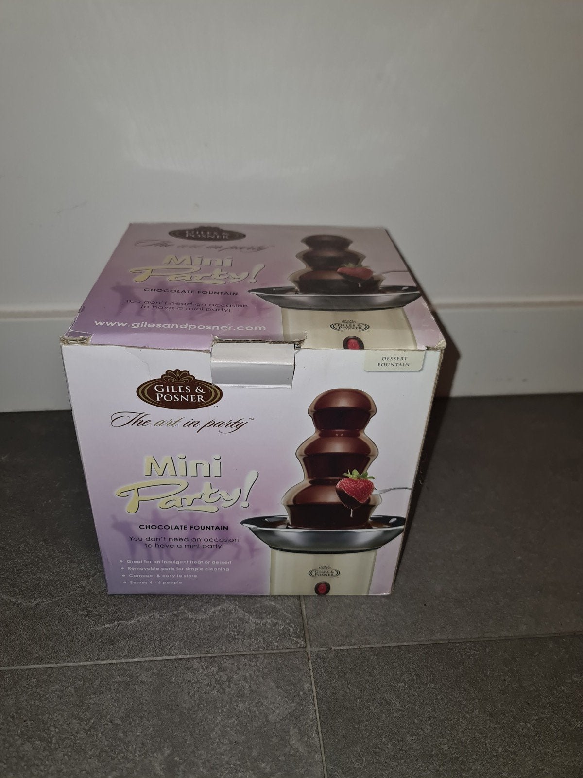 Chocoladefontein - Zo goed als nieuw in doos, Huis en Inrichting, Keuken | Keukenbenodigdheden, Ophalen of Verzenden
