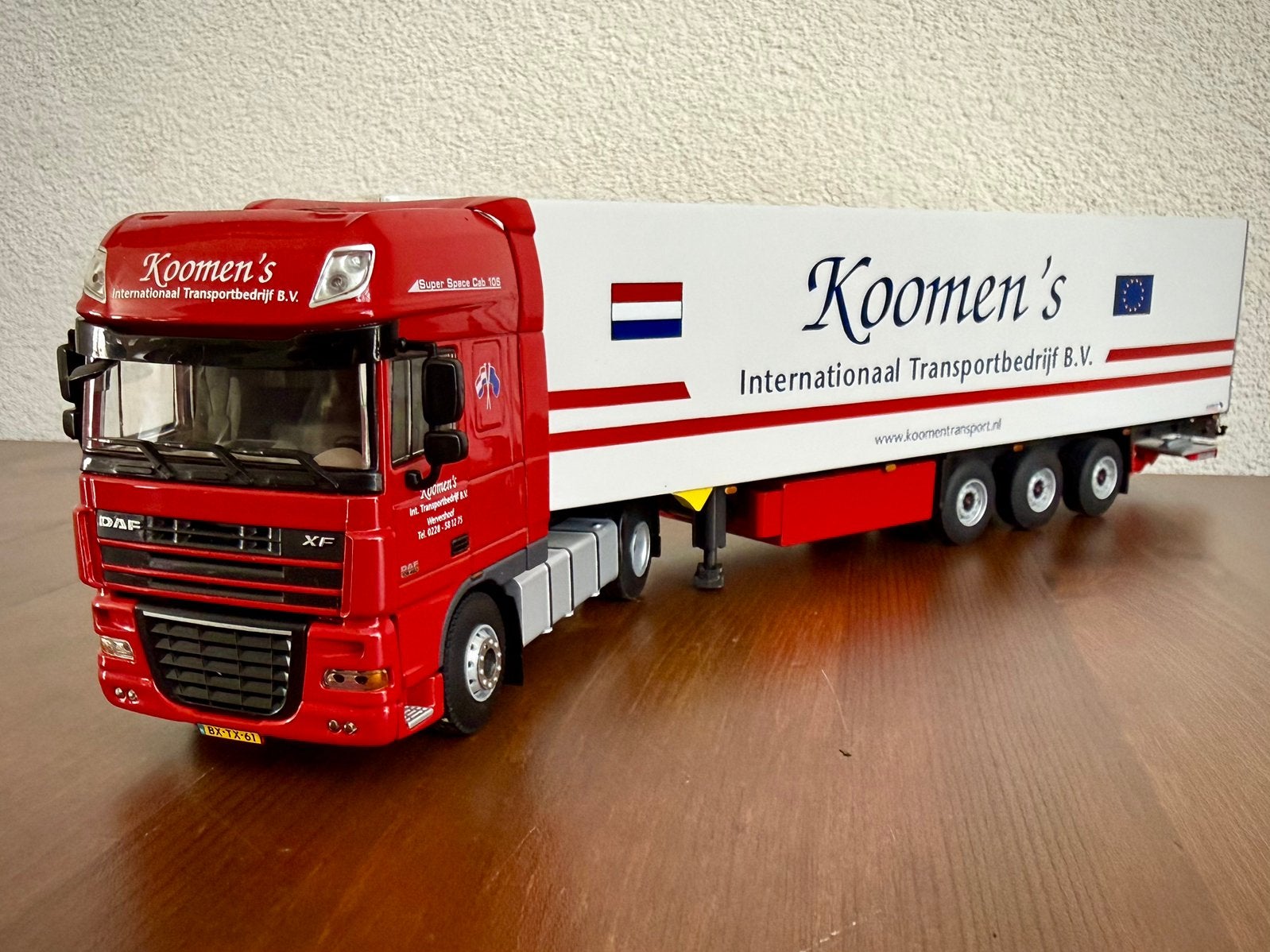 WSI Koomen’s Internationaal Transportbedrijf-DAF XF 105 SSC, Ophalen of Verzenden, Zo goed als nieuw, Bus of Vrachtwagen, Wsi