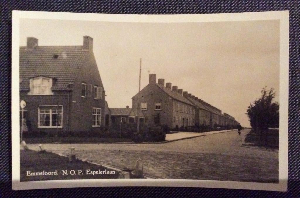Emmeloord, NOP Esperlaan, Verzamelen, Ophalen of Verzenden, 1940 tot 1960, Gelopen, Flevoland