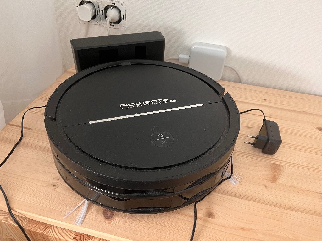 Robotstofzuiger Rowenta, Witgoed en Apparatuur, Stofzuigers, Rowenta, Stille werking, Ophalen of Verzenden, Zo goed als nieuw