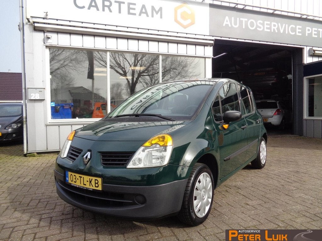 Renault Modus 1.2-16V Accès, Auto's, Renault, Stof, Gebruikt, Zwart, 4 cilinders