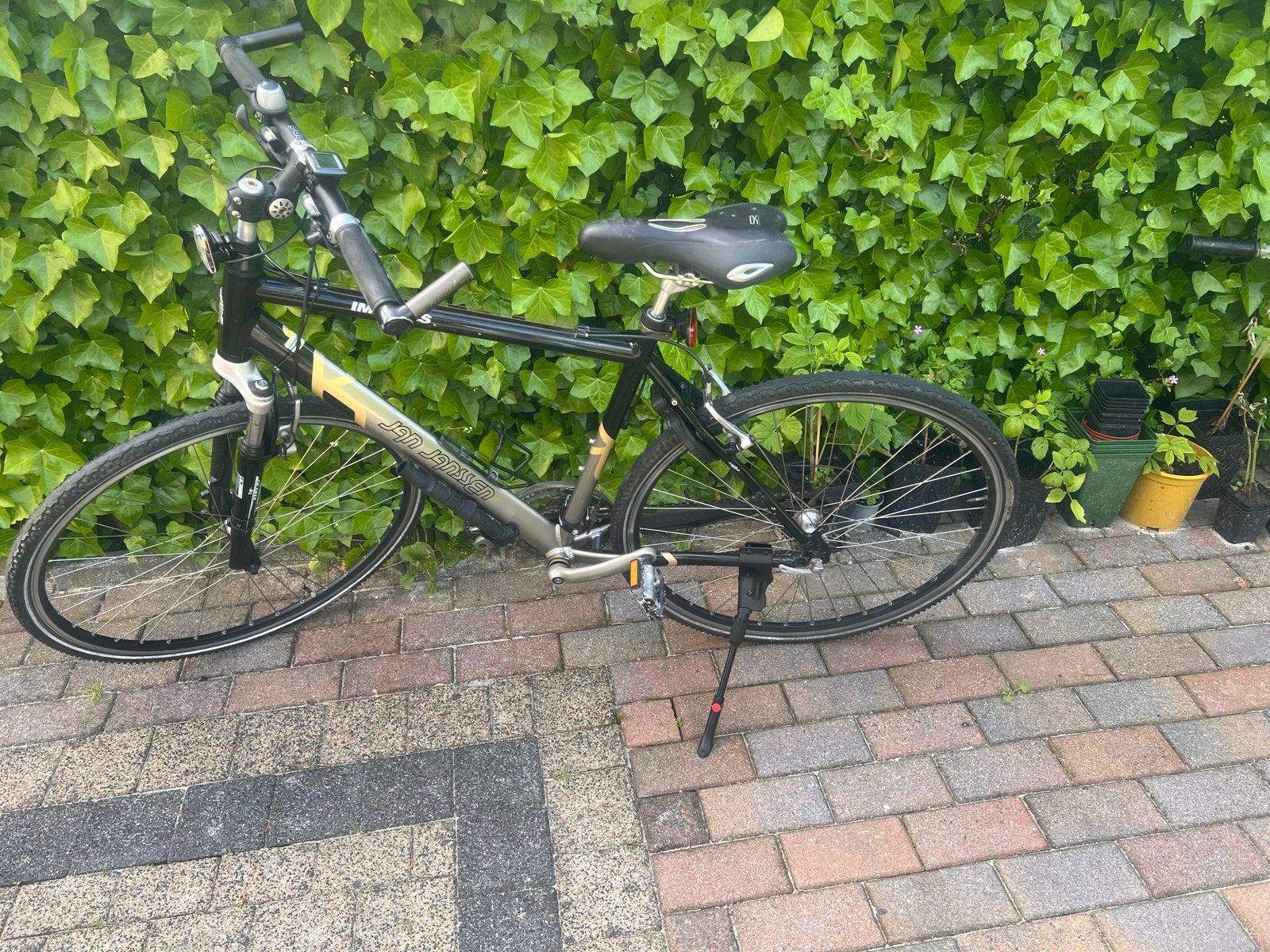 Mooie herenfiets - Jan Janssen Impress, Gebruikt, Velgrem, Versnellingen, 57 tot 61 cm