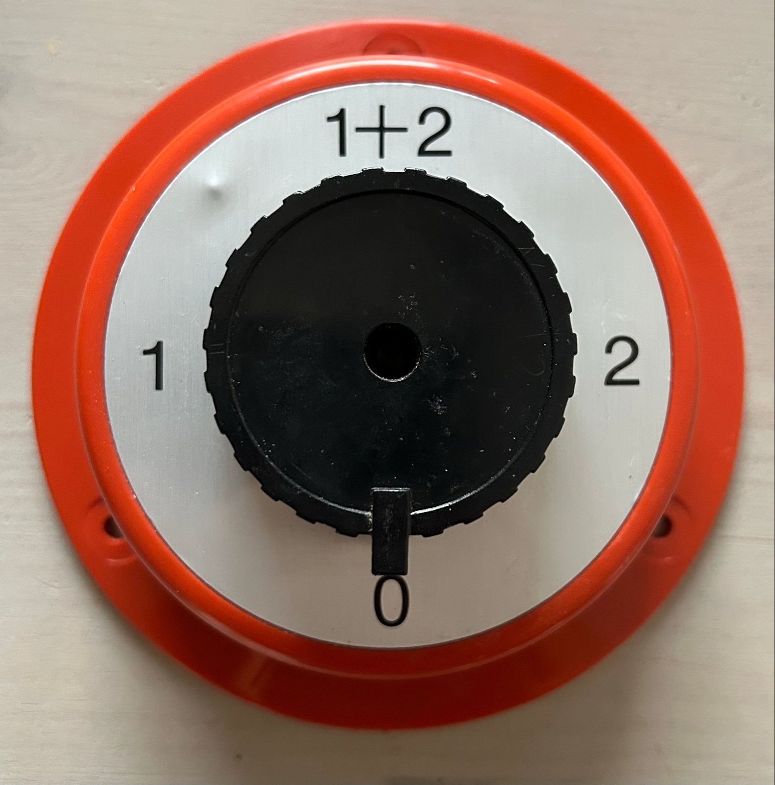 Accu hoofdschakelaar 12V 24V 48V - 4 standen, Ophalen of Verzenden, Gebruikt