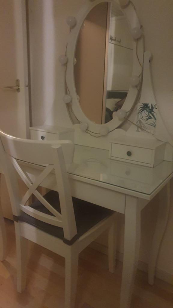 Hemnes make up tafel, Ophalen, 50 tot 100 cm, Minder dan 100 cm
