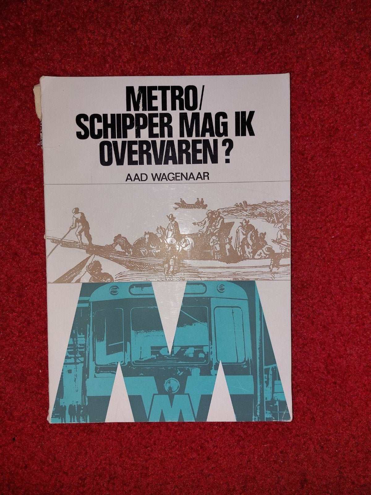 Boek: Metro/Schipper mag ik overvaren? - Rotterdam, Ophalen of Verzenden, Gelezen, Aad Wagenaar
