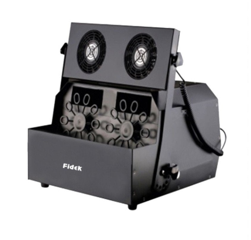 Dubbele Bellenblaasmachine Flex dmx, Muziek en Instrumenten, Licht en Laser, Ophalen of Verzenden, Zo goed als nieuw, Overige typen