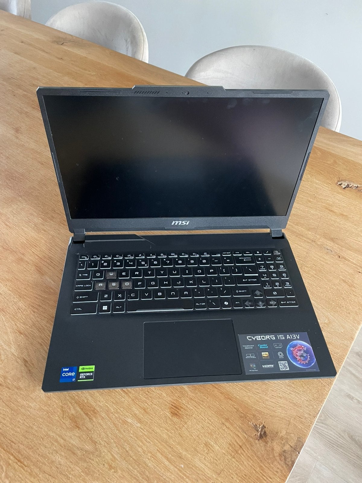Msi gaming laptop, Computers en Software, Windows Laptops, 15 inch, Ophalen of Verzenden, Zo goed als nieuw, Gaming