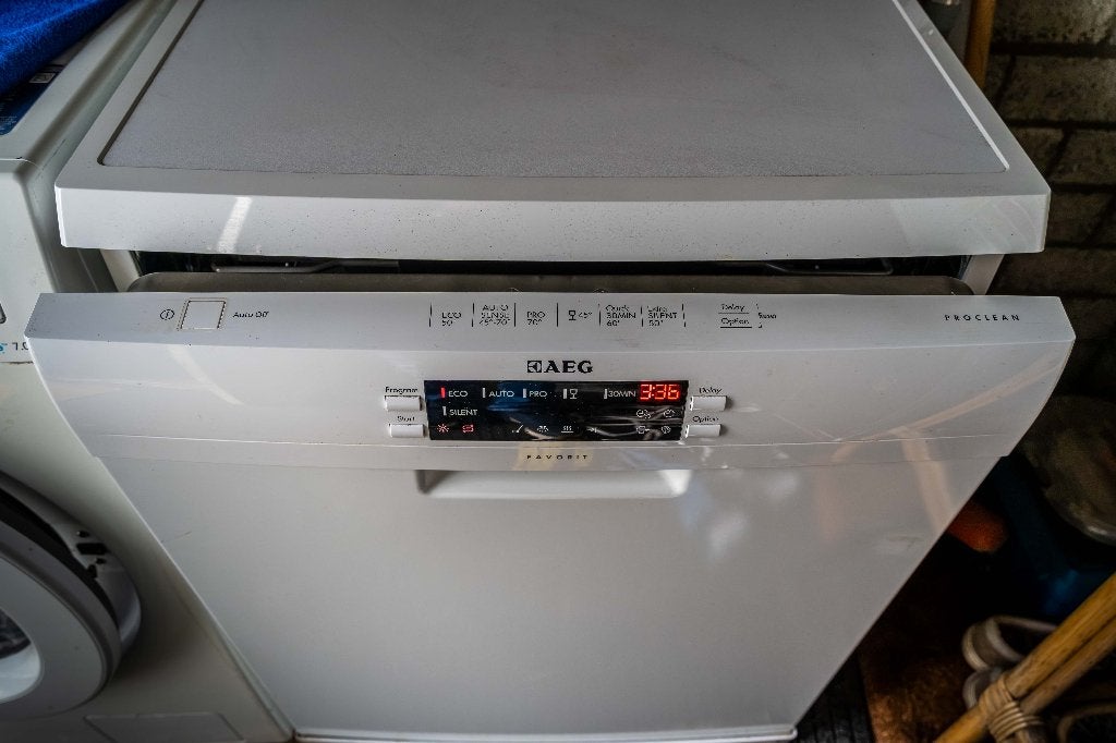 AEG Favorit Proclean XXL vrijstaande vaatwasser, Ophalen, Gebruikt, Minder dan 85 cm, Eco programma