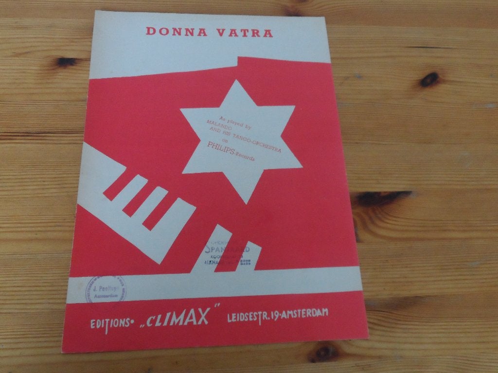Donna vatra - otto kopping, Muziek en Instrumenten, Bladmuziek, Gebruikt, Klarinet, Ophalen of Verzenden, Artiest of Componist