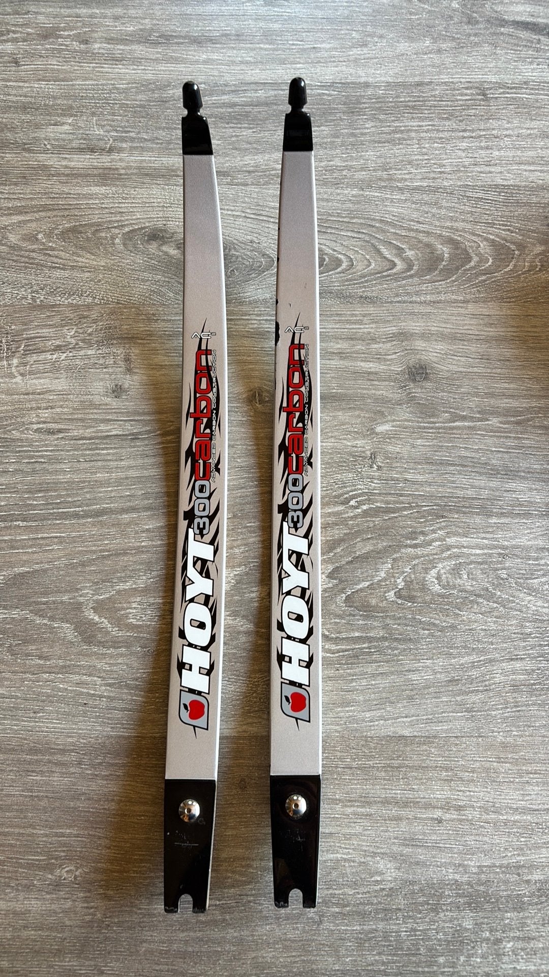 Medium Hoyt 300 carbon latten, Sport en Fitness, Handboogschieten, Ophalen of Verzenden, Gebruikt, Recurveboog