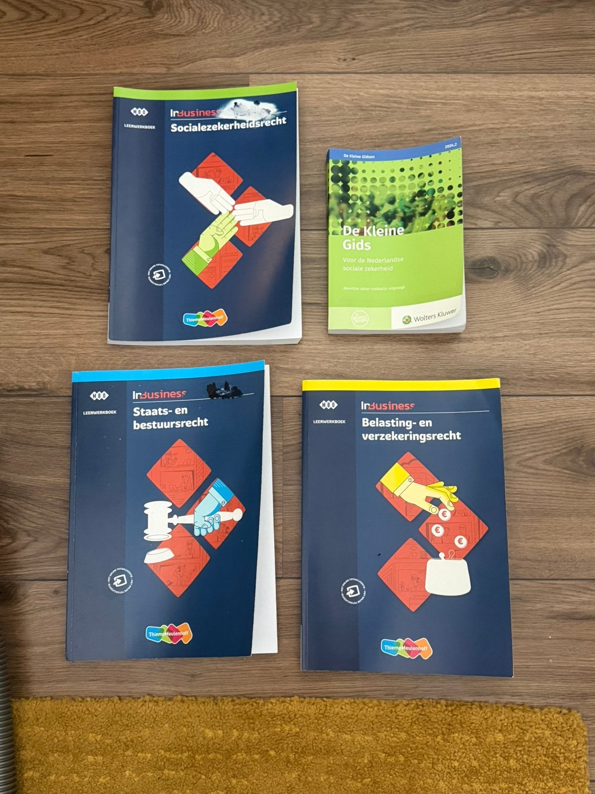 Juridische studieboeken – MBO Rechten, Ophalen of Verzenden, Zo goed als nieuw, Overige niveaus