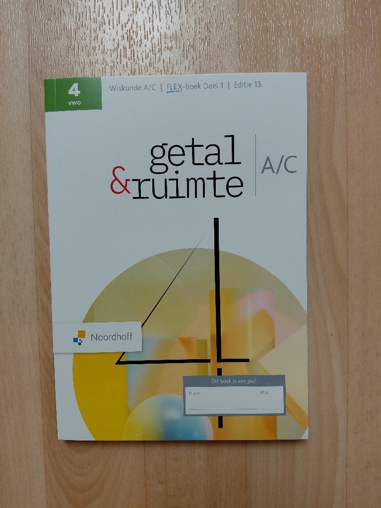 Getal & Ruimte vwo wiskunde A, Boeken, VWO, Wiskunde A, Nieuw, Ophalen of Verzenden