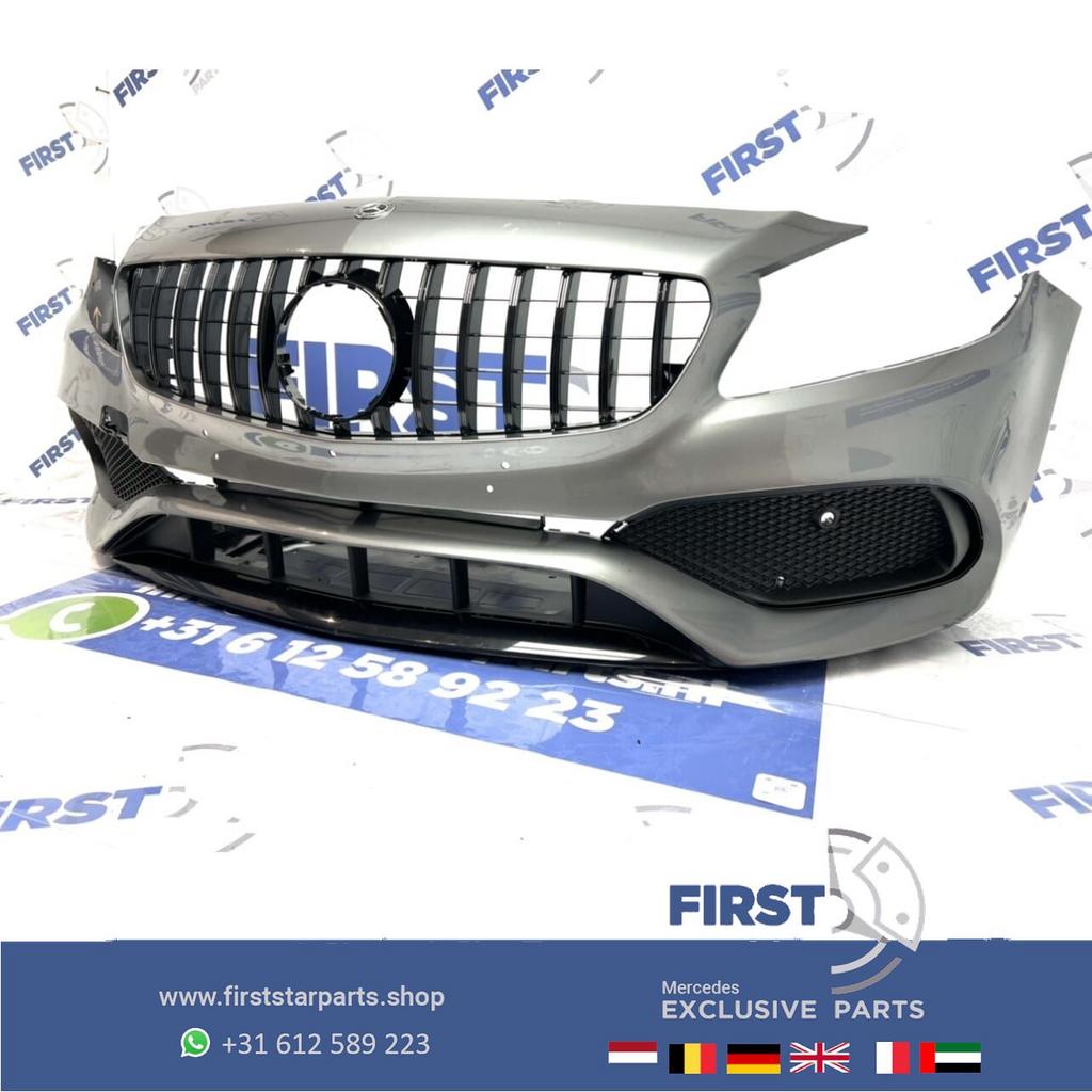 W176 AMG VOORBUMPER  + GT PANAMERICANA GRIL Mercedes A Klass, Gebruikt, -, Voor, Ophalen of Verzenden
