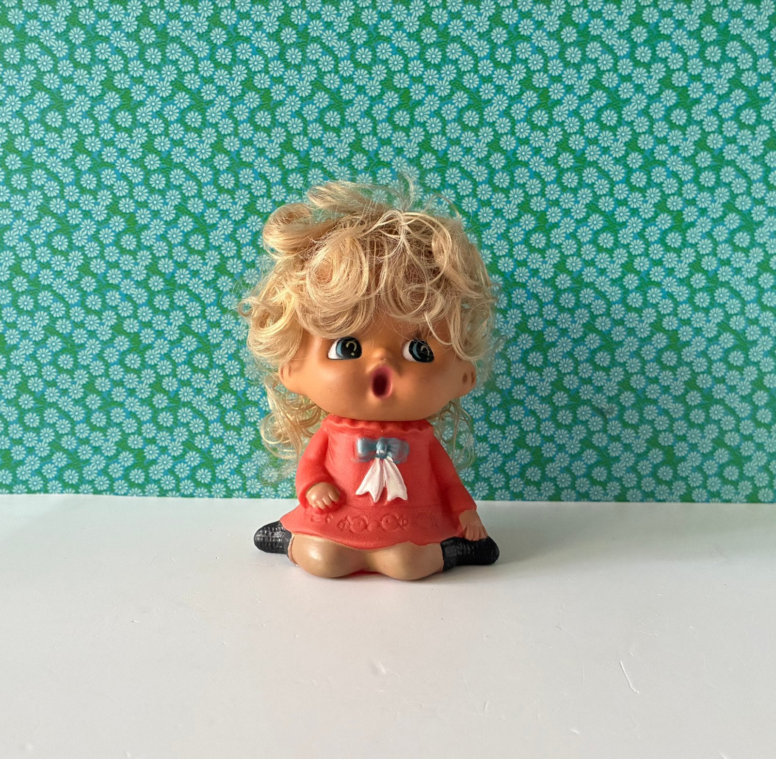 Vintage 70’s emotie popje, Verzamelen, Gebruikt, Ophalen of Verzenden, Nvt, Pop
