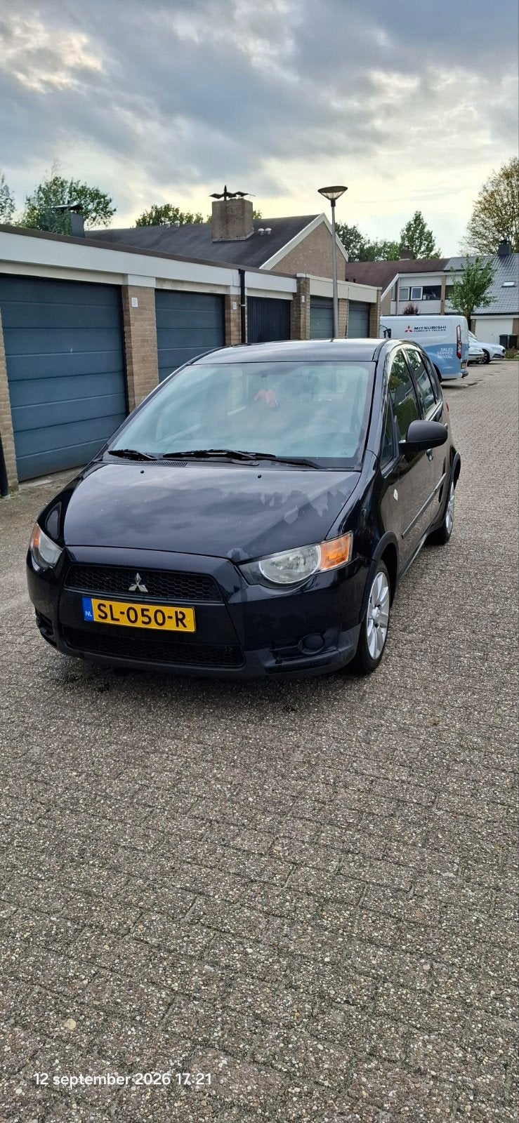 Mitsubishi Colt 1.3 5-DR 2011 Zwart, Auto's, Voorwielaandrijving, 31 €/maand, Handgeschakeld, 1000 kg