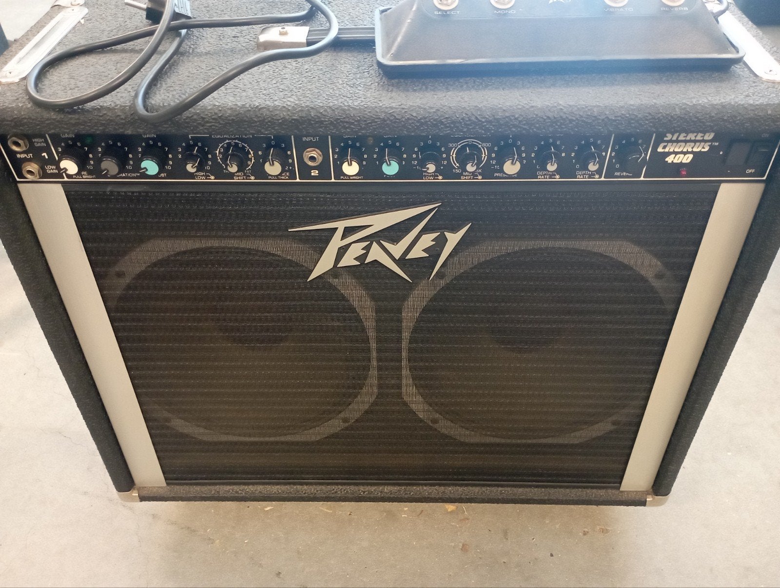 Peavey Stereo Chorus 400 versterker, Ophalen, Gebruikt, Gitaar, 100 watt of meer