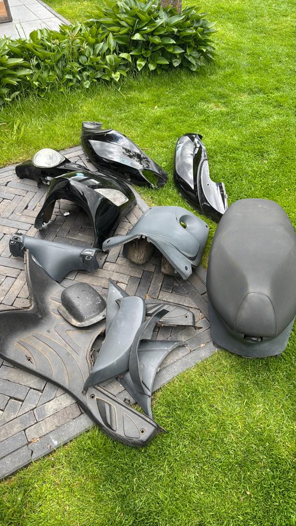 Piaggio fly kappenset, Ophalen of Verzenden, Zo goed als nieuw, Kap, Piaggio