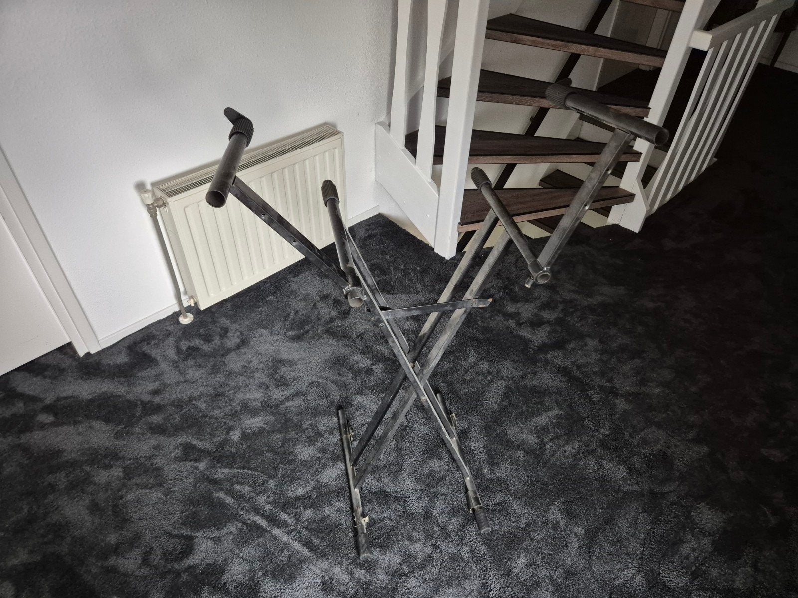 Keyboardstandaard - Stevig en Opvouwbaar, Muziek en Instrumenten, Ophalen, Gebruikt, Instrumentstandaard, Keyboard of Synthesizer