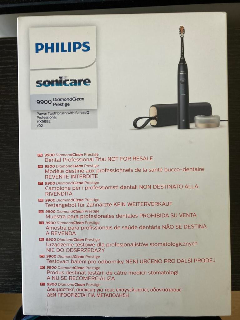 PHILIPS sonicare 9900 DiamondClean Prestige, Ophalen of Verzenden, Nieuw, Tandenborstel