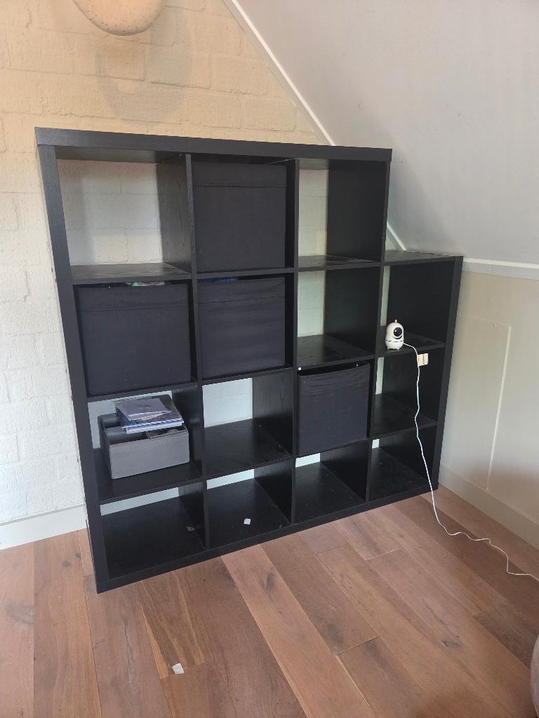 Ikea kallax vakkenkast, Ophalen, Gebruikt, 100 tot 150 cm, 100 tot 150 cm