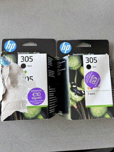 HP Cartridge 305 Black + Colour, Computers en Software, Printerbenodigdheden, Nieuw, Cartridge, Verzenden