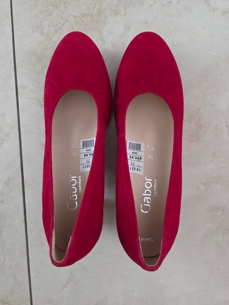 Rode Gabor comfort schoenen maat 4,5, Ophalen of Verzenden, Nieuw, Rood, Sneakers of Gympen