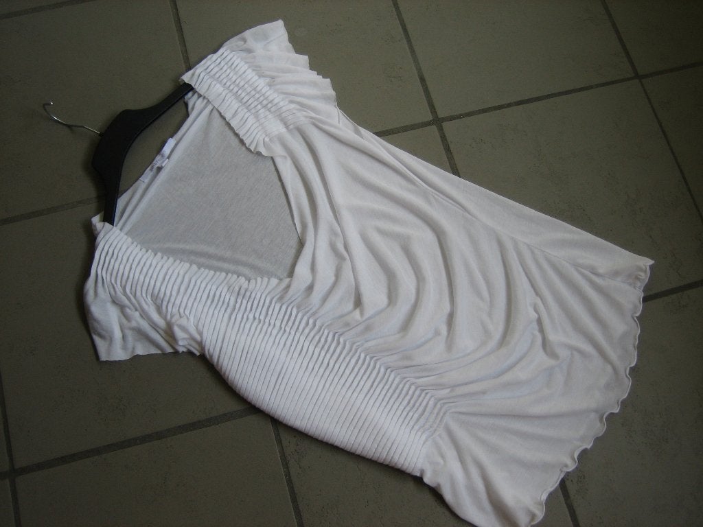 Apart frivool wit shirt SALT & PEPPER 40-42-44 snazzeys, Salt & Pepper, Wit, Maat 42/44 (L), Ophalen of Verzenden