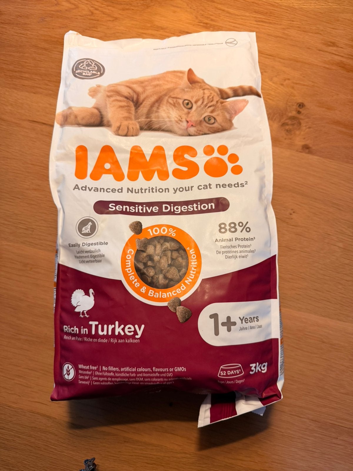 Diverse IAMS kattenbrokjes 3kg zakken ter overname, Dieren en Toebehoren, Ophalen, Kat