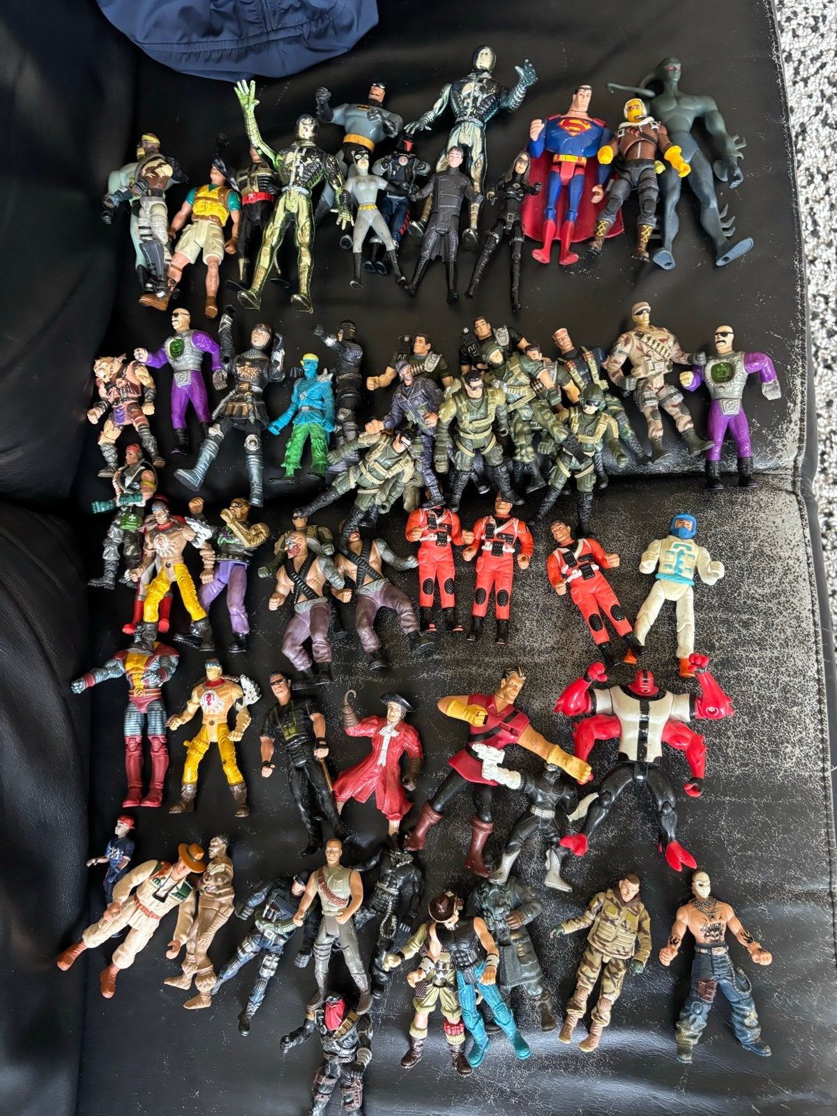 Grote collectie actiefiguren: Superhelden, GI Joe, etc. 60st, Kinderen en Baby's, Speelgoed | Actiefiguren, Ophalen of Verzenden